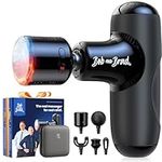 Mini Massage Gun with Heat and Cold Therapy, Bob and Brad Q2 Pro Pocket-Sized Deep Tissue Muscle Massage Gun with Carry Case, Ultra Quiet Portable Percussion Massage Gun for Pain Relief Recovery