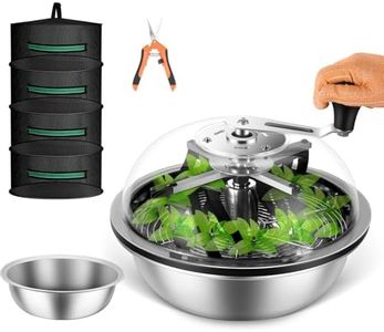 MELONFARM 13 Inch Bud Leaf Bowl Trimmer Twisted Spin Cut for Hydroponic Plant with Sharp Stainless Steel Blades