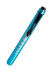 Exeton Diagnostic Penlight Pen Torch Light Reusable LED Penlight with Pupil Gauge for Nurses Doctors with Pocket Clip PL02 (Blue)