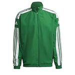 adidas Men's Squadra 21 Presentation Track Tracksuit Jacket, team green/white, 2XL