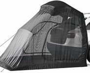 Camp Toad Universal SUV Tent Spacious Camping Attachment for SUV Car Van Minivan Hatchback and Truck Rear Door Setup for Outdoor and Tailgate Use with Most Automobiles with Screen Tent & Rainfly