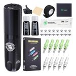 Dragonhawk X3 Tattoo Maschine Set Wireless Tattoo Pen Battery Rotary Tattoo Gun Tattoo Cartridges Needles for Tattoo Beginner & Tattoo Artists