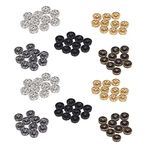 100Pcs Mini Snap Buttons Fasteners Doll 5Mm Miniature Colors Hidden Buckle Clothes Accessory Petite Snaps