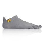 Vibram FiveFingers Men's Athletic No Show Socks, Men, S15N03L, grey, L