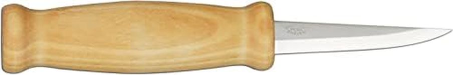 Mora Unisex Outdoor Wood Carving Knife available in Wooden