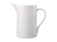 Maxwell & Williams DR0294 Panama Water Jug in Gift Box, Stoneware, White, 1.4 Litre