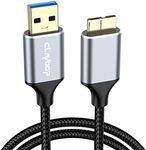 CLAVOOP USB 3.0 Micro B Cable 3FT, 