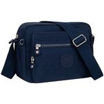 NEWIROVE Women's Cross-Body Bags Shoulder Bags Women Satchel Bag Messenger Bag Cross Over Body Bags Crossbody Bags for Women Lady, Shopping, Working and Travel,Navy Blue