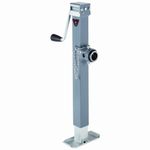 Bulldog 195356: Square Trailer Jack, Side Mount, 5,000 Lbs. Support Capacity, Sidewind, Weld-On, 15 Inch Travel