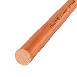 Visiaro Hard Copper Round Bar Rod, 1ft, Outer Dia 12 mm, Pack of 1