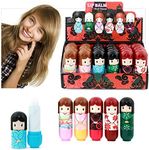 (48 Lip Balms (2 Boxes)) - 24 x Lip Balm Doll Shaped 6 Different Flavours Display Box 2.6g 48 Lip Balms (2 Boxes))