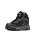 Columbia Men's Trailstorm Ascend Mid WP waterproof mid rise hiking boots, Black (Black x Dark Grey), 9 UK