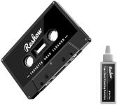 Reshow Audio Tape Cassette Head Cleaner with 1 Cleaning Fluid Care Wet Maintenance Kit for Cassette Player/Boombox/Deck/Recorder (1 Bottle of Cleaning Fluid)