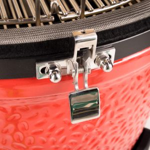 Kamado Joe Classic III Charcoal Grill – Ceramic, Red