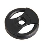 Mxfans 7 Inch Vinyl Record Centre-Hole Adapter Turntable Phonograph 45RPM 38x7.2x7mm Black