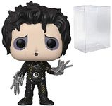 POP Edward Scissorhands - Edward Scissorhands Funko Pop! Vinyl Figure (Bundled with Compatible Pop Box Protector Case), Multicolor, 3.75 inches