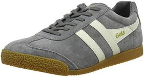 Gola Men's Sports Lifestyle Lace-up Low-Top Sneakers, Grey Ash Ecru Lg, 10