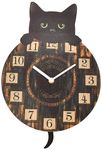 Nemesis Now Kitten Tickin' Clock 25cm Brown