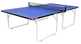 Butterfly Compact 10 Wheelaway Indoor and Outdoor Table Tennis Table, Blue