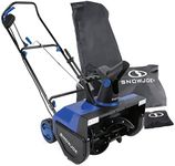 Snow Joe SJ627E-CVR Electric Snow Thrower, 22-Inch, 15-Amp, w/Dual LED Lights Bonus Cover, Blue