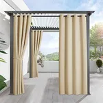 RYB HOME Outdoor Curtains for Patio