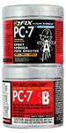 PC-Products 087770 PC-7 Heavy Duty Permanent Repair Paste Epoxy, 1/2 Pound, Dark Grey