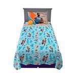 Franco Kids Bedding Soft Microfiber Sheet Set, Twin, Space Jam 2 A New Legacy