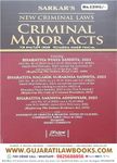 Sarkar's NEW CRIMINAL LAWS - CRIMINAL MAJOR ACTS (BNS, BNSS, BSA) In English - Latest May 2024 Edition Skyline ***BUY ORIGINAL BOOKS WITH US***