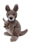 Wild Republic Ecokins, Kangaroo, Stuffed Animal, 12 inches, Gift for Kids, Plush Toy, Made from Spun Recycled Water Bottles, Eco Friendly, Child’s Room Décor