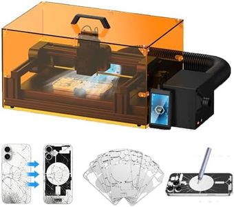Xwitzeal V8 Ultra Laser Machine for iPhone 8-16 Pro Max Back Glass Removal Repair, Auto-Focus Laser Removal Glue, 2-in-1 Repairing and Engraving Machine w/Air Filter, Breaking Pen & Phone Repair Tools