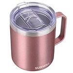 SUNWILL Coffee Mug with Handle, 14o