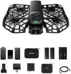 HOVERAir X1 PRO 4K Drone with Camera, Foldable Action Flying Camera with 42 KM/H Follow Speed, 15+ Fully Automatic Flight Modes, Fly Anywhere with OmniTerrain, SmoothCapture 2.0(Fly Joy Combo)