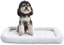 Amazon Basics Padded Pet Bolster Bed - 73 x 48 centimeters