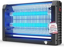 Indoor Bug Zapper, Wireless LED Mosquito Killer with Timer, Remote ControlDimmable Soft Light, Quiet Fly Trap for Bedroom, Kitchen, Garage
