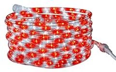 Tupkee LED Rope Light Red & White -
