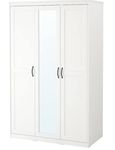 Ikea SONGESAND Wardrobe, 120x60x191 cm (47 1/8x23 5/8x75 1/4",White,Engineered Wood)