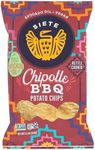 Siete Family Foods Chipotle BBQ Potato Chips, 5.5 oz Bag