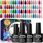 45 PCS Gel Nail Polish Kit- Gel Nai