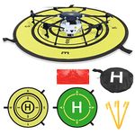 YAODHAOD Drone Landing Pad,54CM （21in）Universal Portable Luminous Waterproof Foldable Helipad for DJI Air 2S/Mavic Mini 2/Mavic Air 2/Mavic 2 Pro/Zoom/FIMI X8SE/DJI FPV Drone