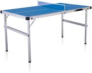 Formula Sports Mini Aluminium Table Tennis Table, Silver