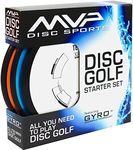 MVP Disc Sports 3-Disc Premium Disc Golf Starter Set (Colors and Models May Vary)