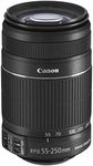 Canon EF-S 55-250mm f/4.0-5.6 IS II Telephoto Zoom Lens for Canon Digital SLR Cameras - International Version (No Warranty)