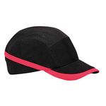 Portwest Vent Cool Bump Cap, Size: One Size, Colour: Black, PW69BKR