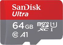 Sandisk Ultra Class 10 MicroSD for Android Smartphone Tablet, 64GB