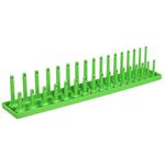 Sealey Sh1217Hv Socket Holder 1/2in Sq Drive 10-27Mm Hi-Vis Green