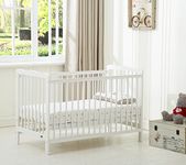 Mcc Brooklyn Baby Cot Crib With Aloe Vera Water repellent Mattress