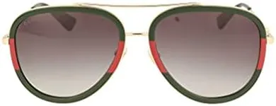 Gucci Pilot Urban Web Block Aviator