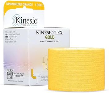 Kinesio Taping - Elastic Therapeutic Athletic Tape Tex Gold Light Touch - Kinmokusei Orange – 2 in. x 16.4 ft