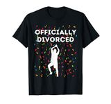 Mens Officially divorced ex husband ex man dancing his divorce T-Shirt