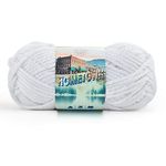 Lion Brand Yarn 135-100R Hometown USA Yarn, New York White